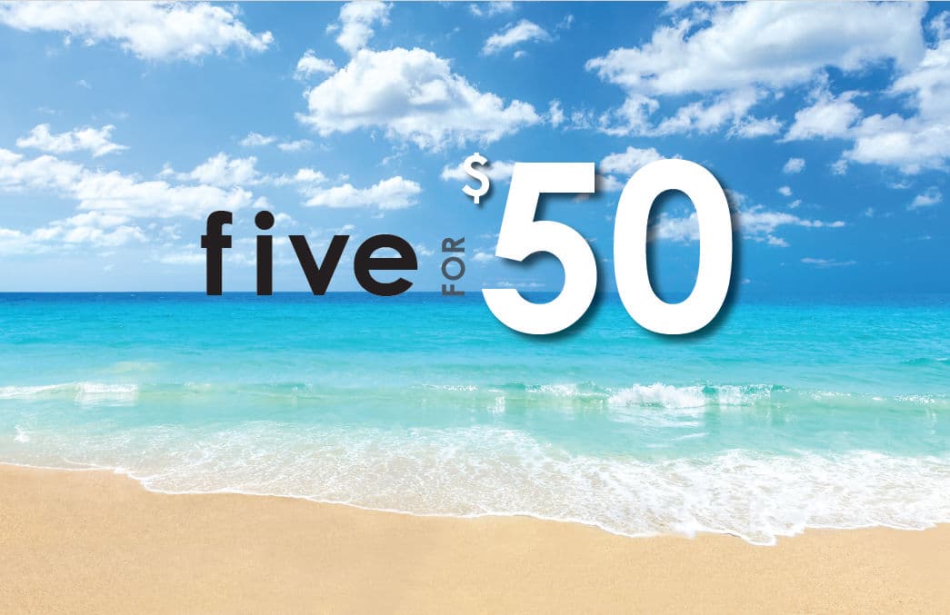 Five for $50 travel advisor booking bonus program