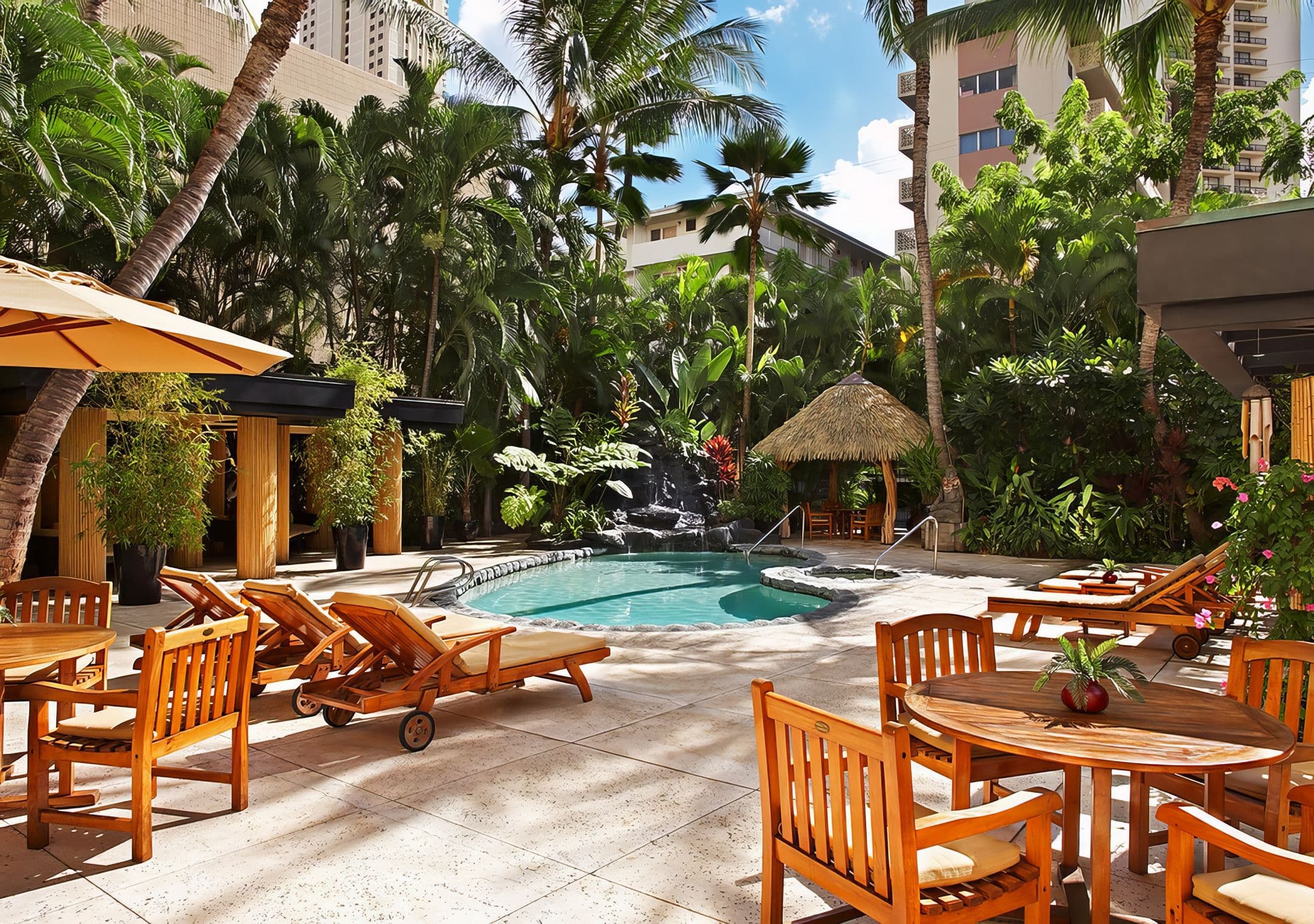 Pool at Castle Bamboo Waikīkī Hotel