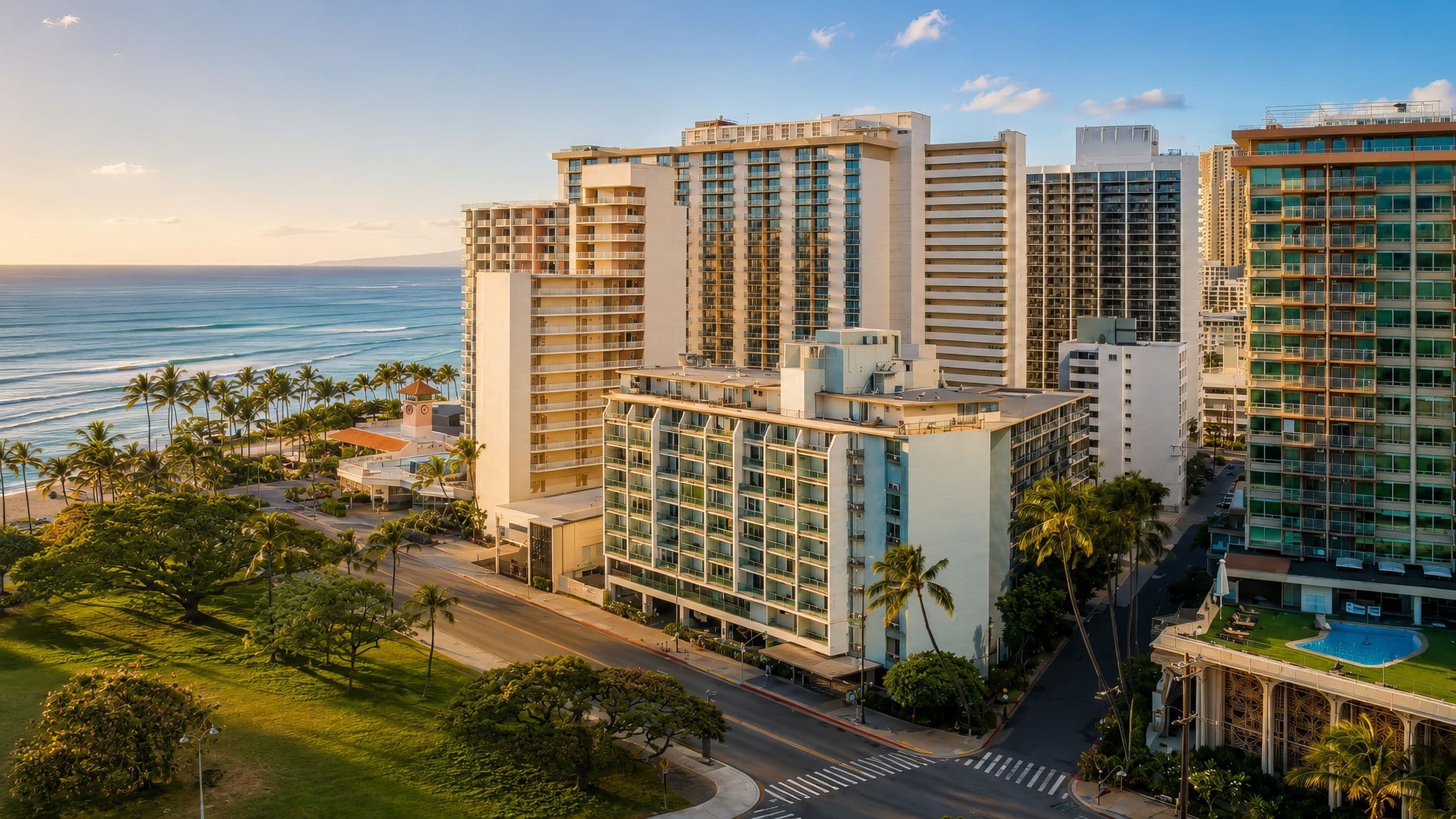 Castle @ Waikīkī Grand overlooking Kapiʻolani Park near Waikīkī Beach
