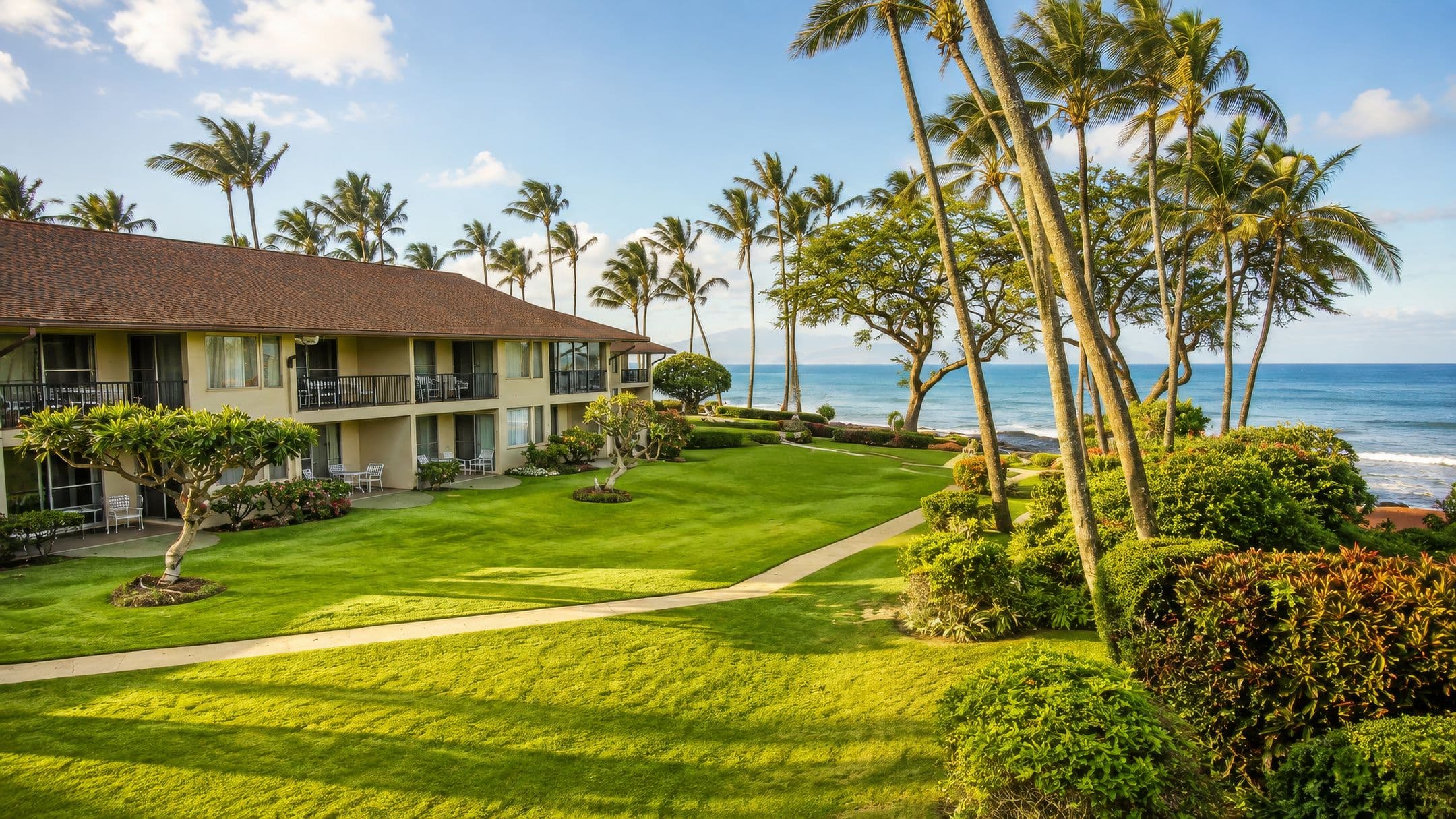 Oceanfront Nāpili Surf Beach Resort on Nāpili Bay in West Maui