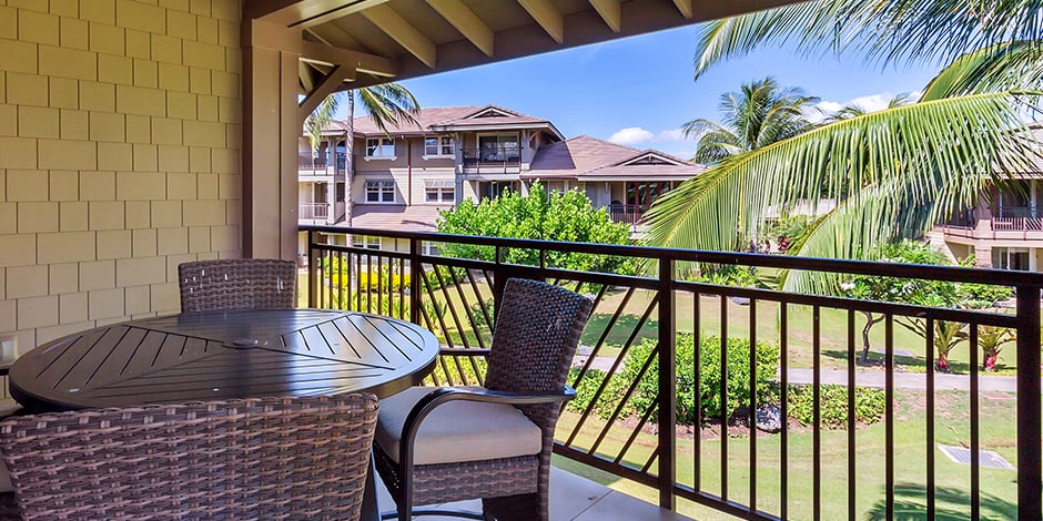 View from lanai at Halii Kai at Waikoloa