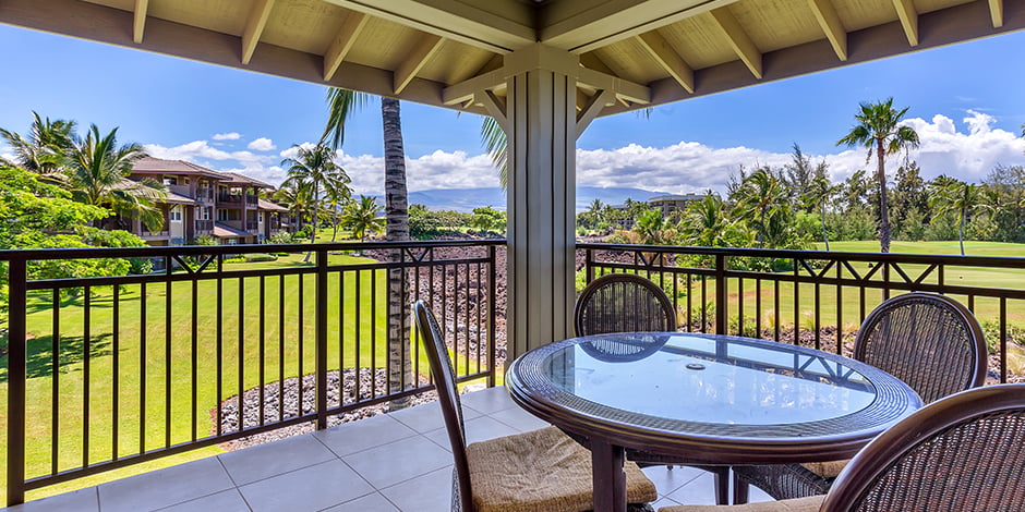 Lanai view of Halii Kai at Waikoloa