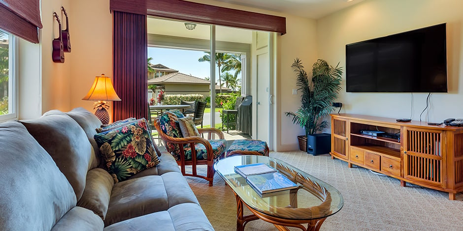 Interior view of Halii Kai at Waikoloa