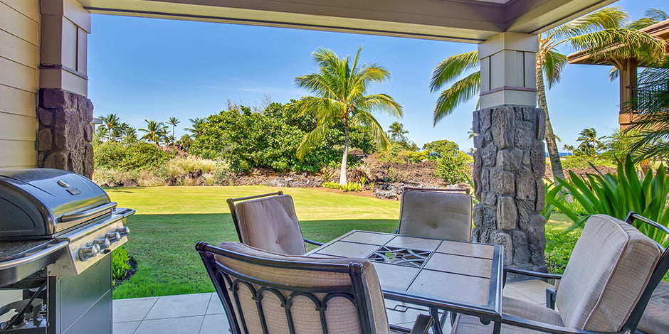 View from lanai at Halii Kai at Waikoloa