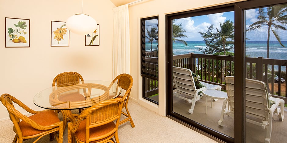 Kitchen area at Kaha Lani Resort