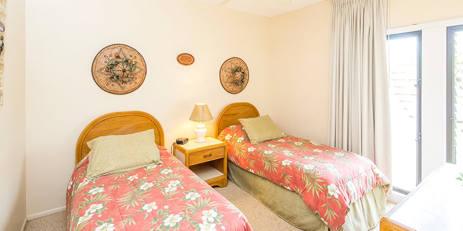 Bedroom at Kaha Lani Resort