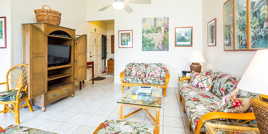 Interior at Kaha Lani Resort