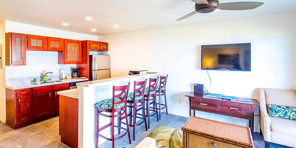 Livingroom at Kauai Kailani