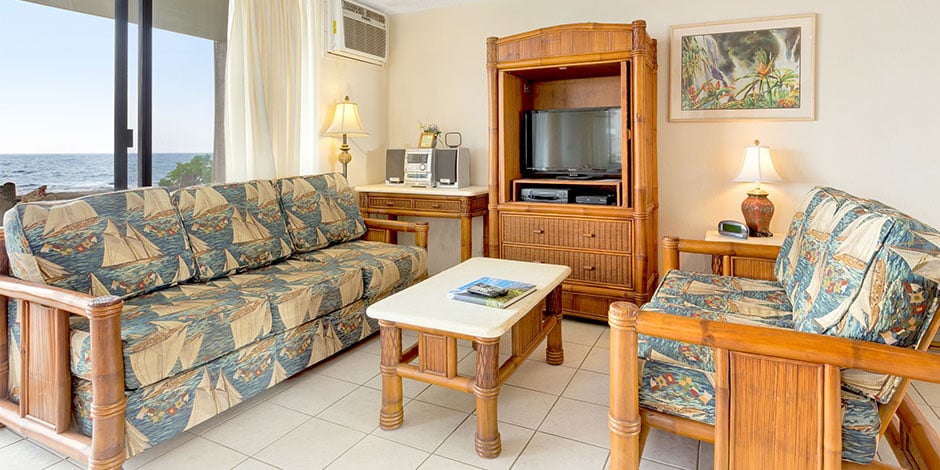 Interior at Kona Reef Resort