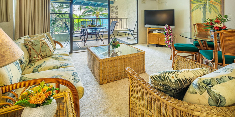 Interior view of Kona Reef Resort