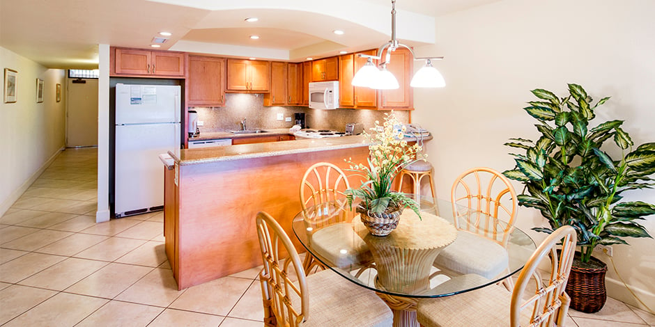 Kitchen at Kamaole Sands