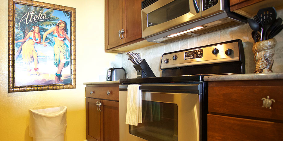 Kitchen at Makahuena at Poipu