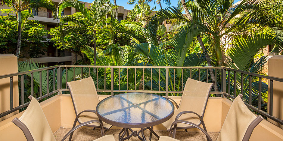 View from lanai at Paki Maui Resort