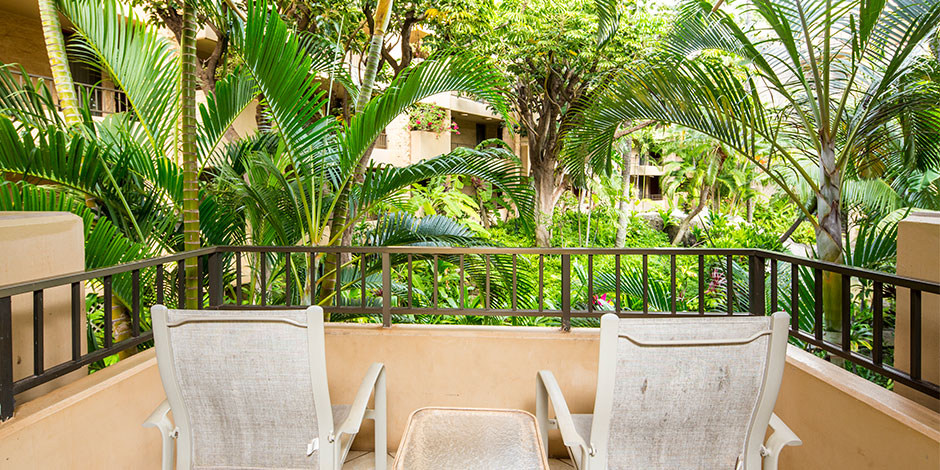 View from lanai at Paki Maui Resort
