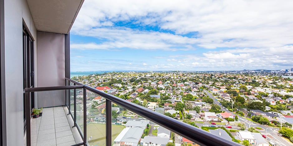 Spencer on Byron Balcony View