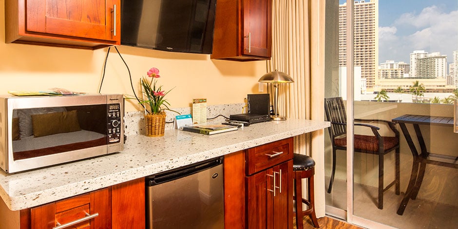 Kitchen at Waikiki Grand Hotel