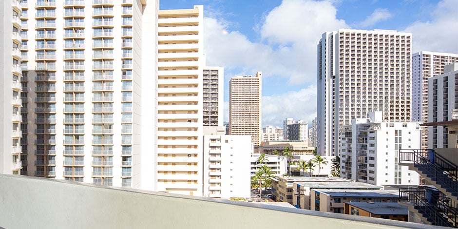 Exterior view at Waikiki Grand Hotel