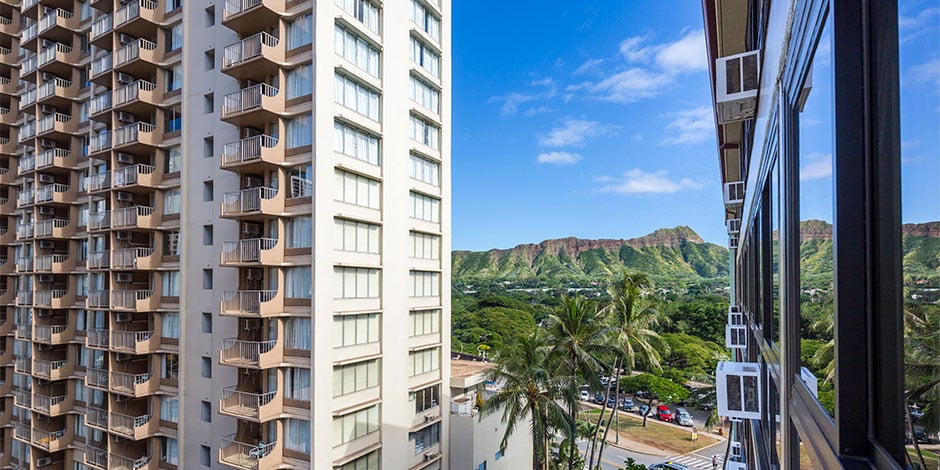 Exterior view at Waikiki Grand Hotel