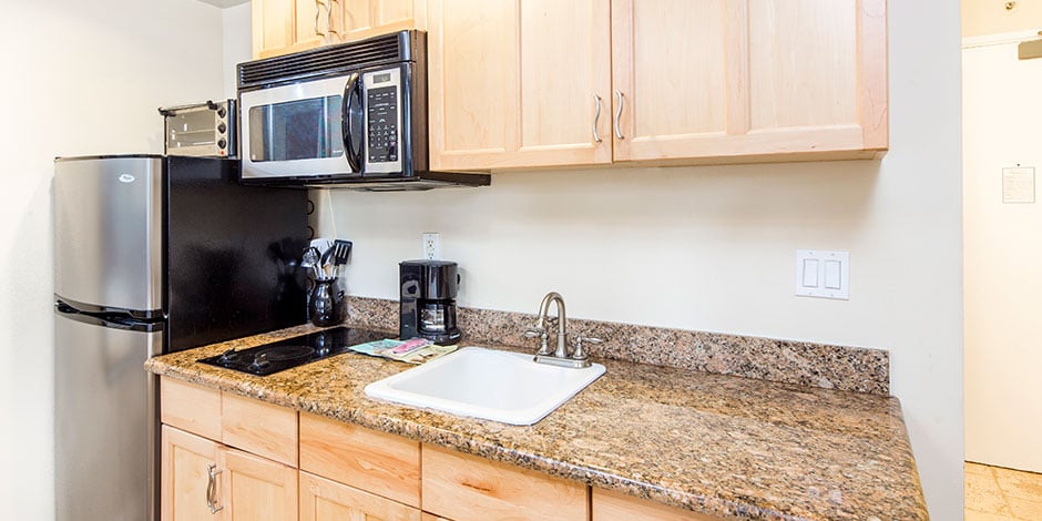 Kitchen at Waikiki Grand Hotel