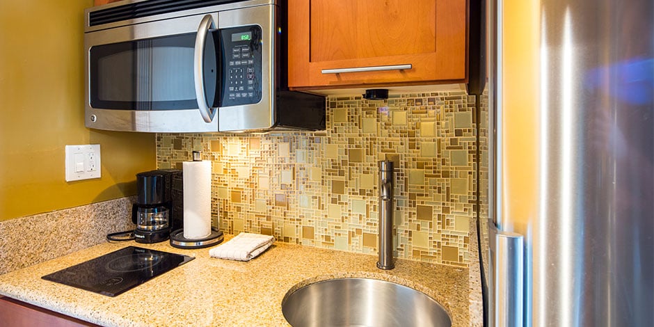 Kitchen at Waikiki Grand