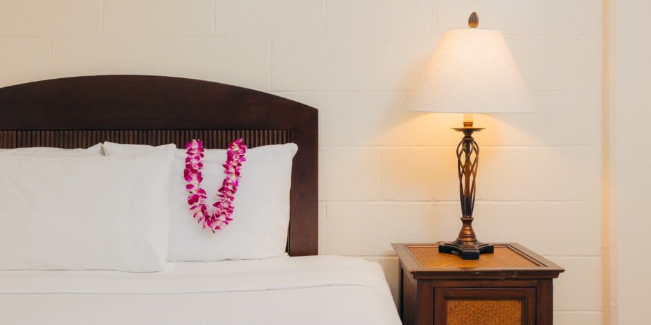 Bedroom at Waikiki Heritage Hotel