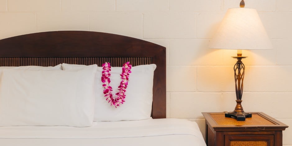 Bedroom at Waikiki Heritage Hotel