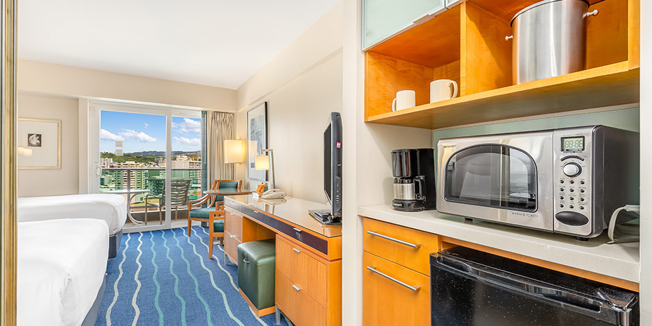 Studio Kitchenette at Ala Moana Hotel