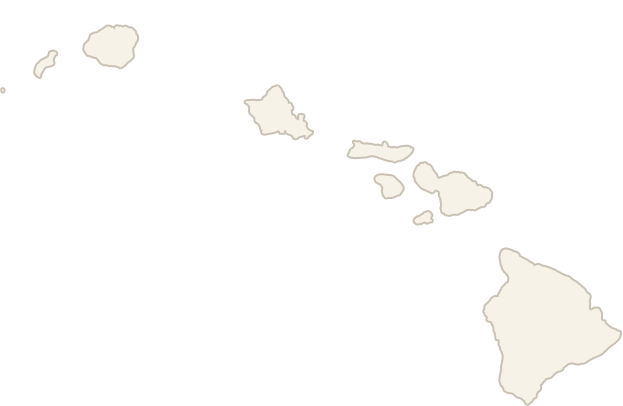 Outline Map Of Hawaiian Islands With Hawaii Map Security Guard ...