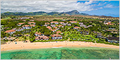 Kiahuna Plantation & the beach bungalows, island of Kauai
